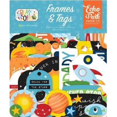 Echo Park Blast Off -  Frames & Tags